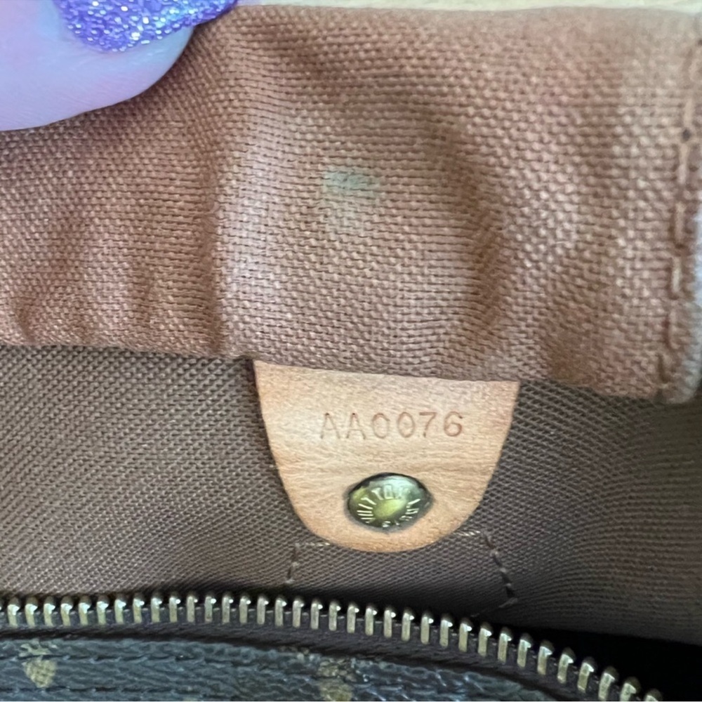Louis Vuitton Brown Monogram Satchel - Picture 10 of 16